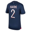 Virallinen Fanipaita Paris Saint-Germain 2023-24 Hakimi 2 Kotipelipaita - Miesten